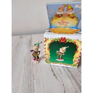 Enesco snoozles AS IS North Pole‎ elf village zimnicki figurine As is